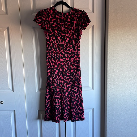 Nanette Lepore cherry dress ASO Blair Waldorf gossip girl size 0 - Picture 2 of 3